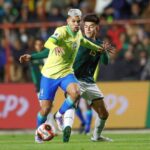 Bruno Guimarães com a Seleção