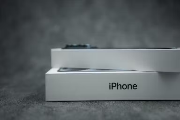 Caixa iphone apple