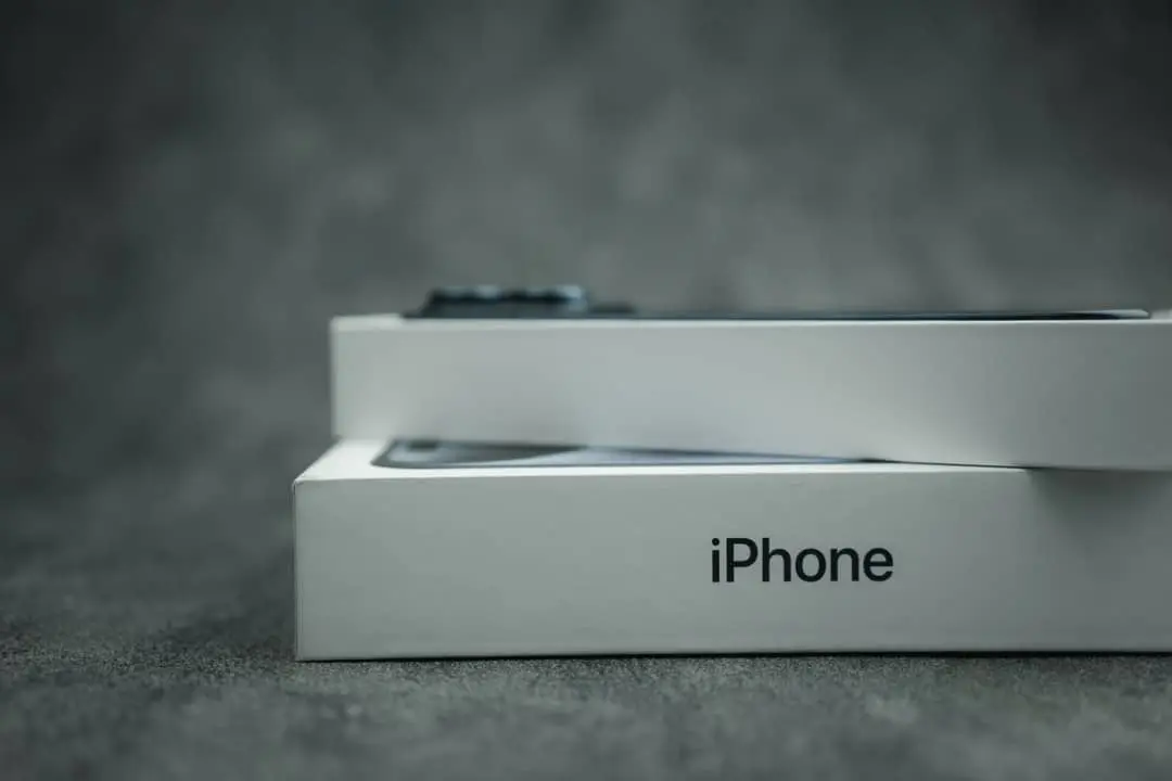 Caixa iphone apple
