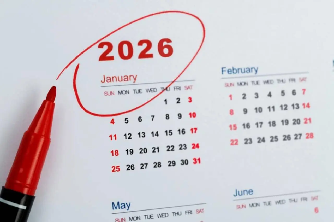 Calendário 2026