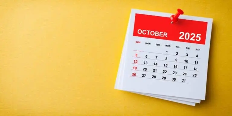 Calendário Outubro 2025