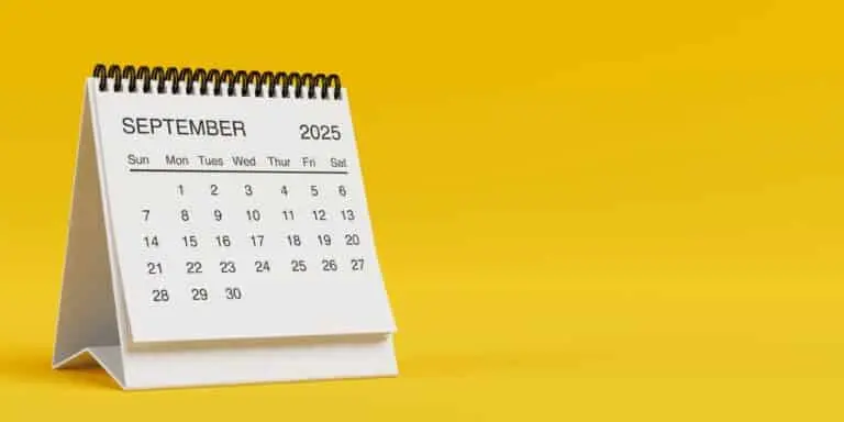 Calendario Setembro