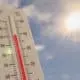 Calor, termômetro, altas temperaturas