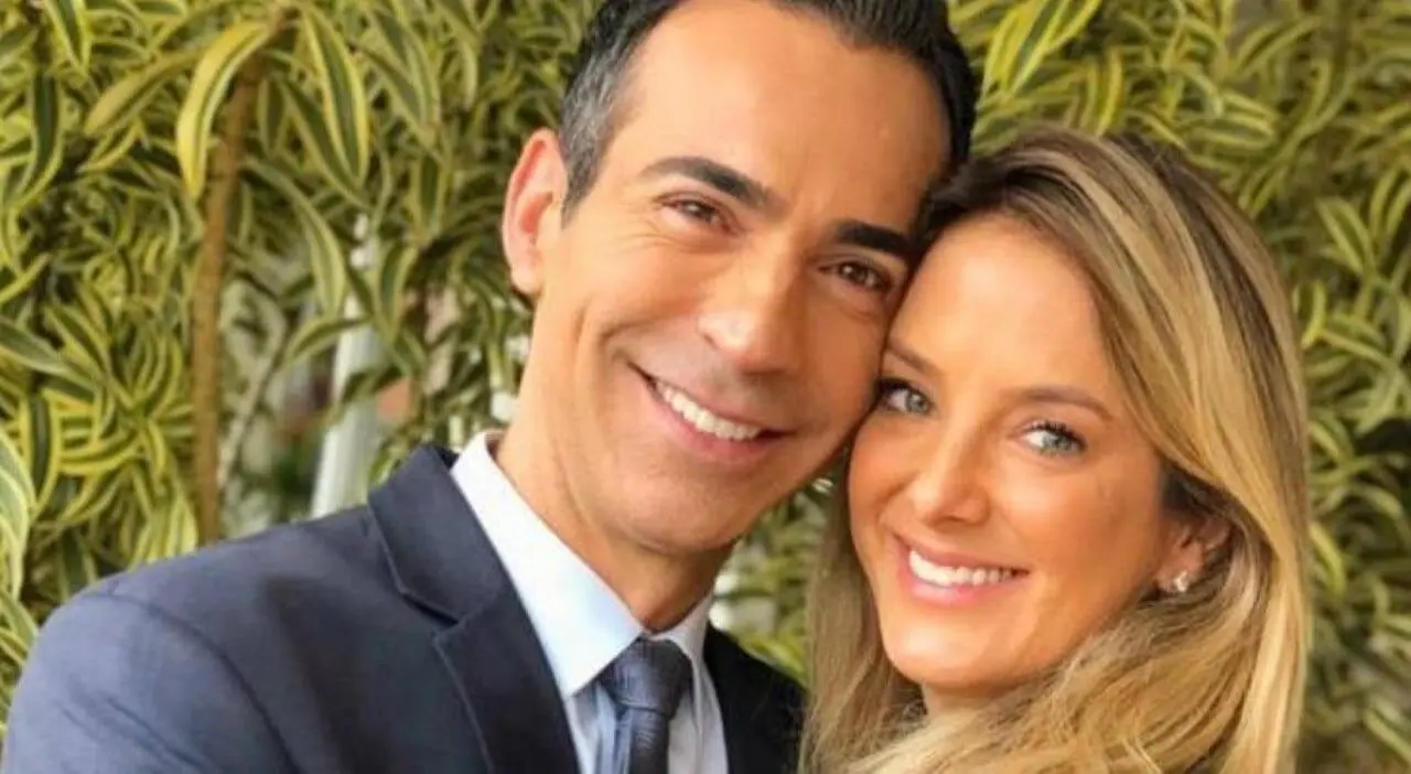 Cesar Tralli e ticiane Pinheiro