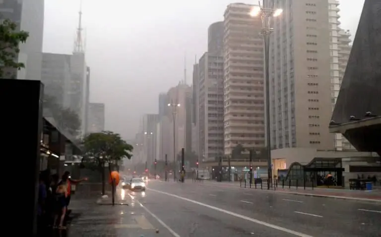 Chuva em São Paulo