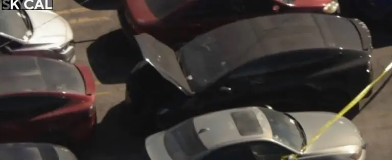 Coprpo dentro de carro