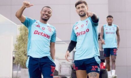 De La Cruz e Arrascaeta Flamengo