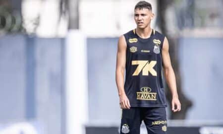 Deivid Washington no Santos