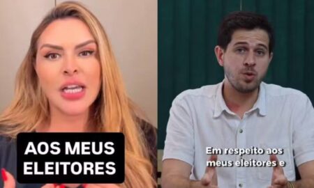 Deputados Pedro Campos (PSB-PE) e Silvye Alves (União-GO)