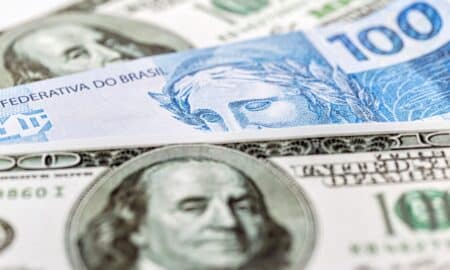 Dólar, cédula de cem reais