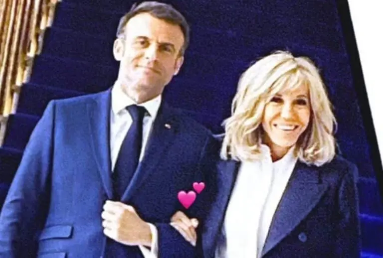 Emmanuel Macron e Brigitte Macron