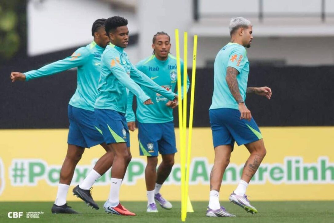 Estêvão na Seleção Brasileira
