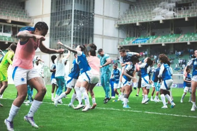 Jogadoras do Cruzeiro