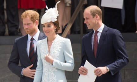 Harry, Kate Middleton e William