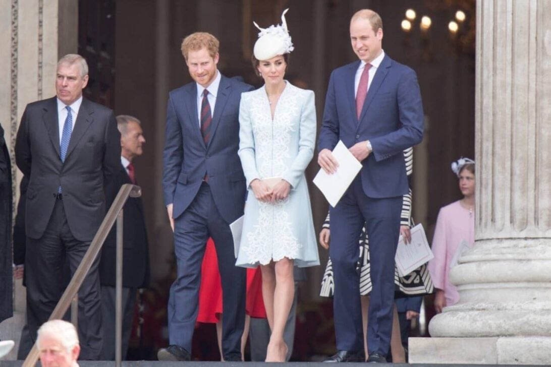 Harry, Kate Middleton e William