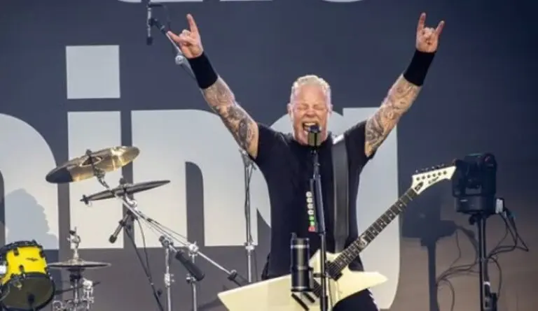 James Hetfield, vocalista do Metallica