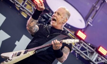 James Hetfield, vocalista do Metallica.