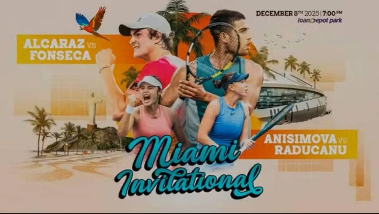 João Fonseca e Carlos Alcaraz são principais atrações do Miami Invitational