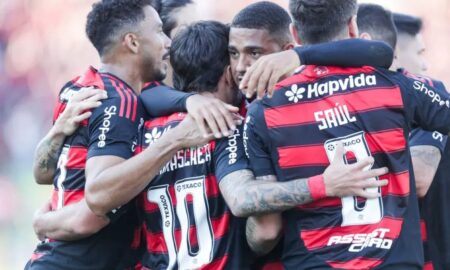 Jogadores do Flamengo