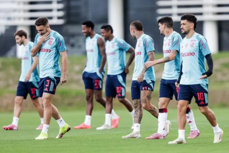 Jogadores do Flamengo