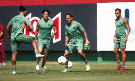 Jogadores do Fluminense