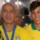 Kaio Jorge e seu pai