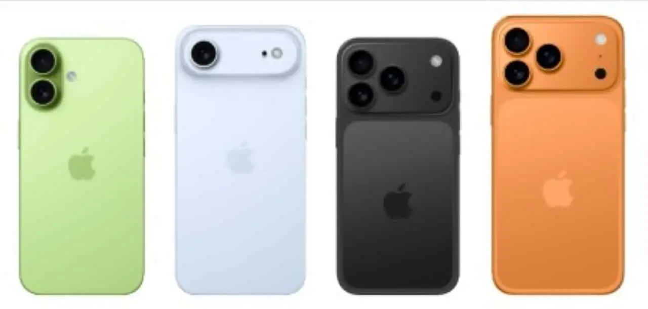 Linha Iphone 17