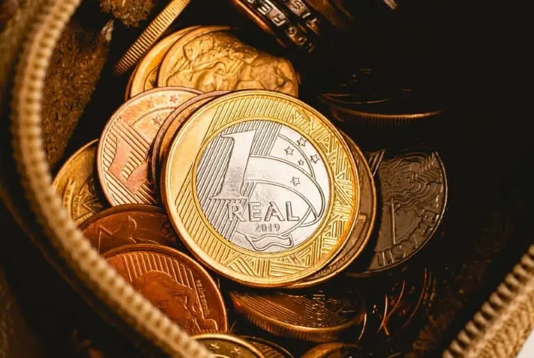 Moedas de R$ 1 real