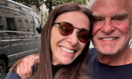 Mônica Martelli e namorado