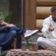 Nizam e Fabiano apos fofofca de Dudu Camargo