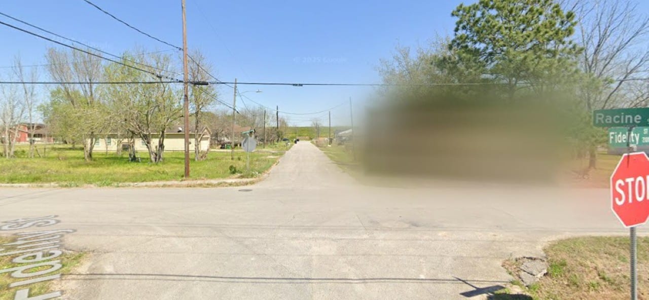 Racine Street em Houston noTexas