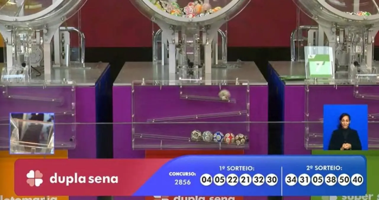 Resultado Dupla Sena 2856