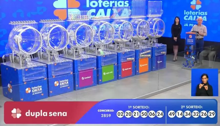 Resultado Dupla Sena 2859