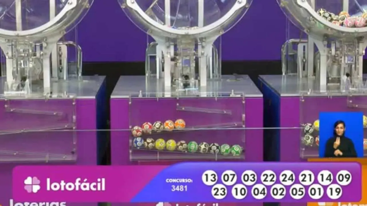 Resultado Lotofácil 3481