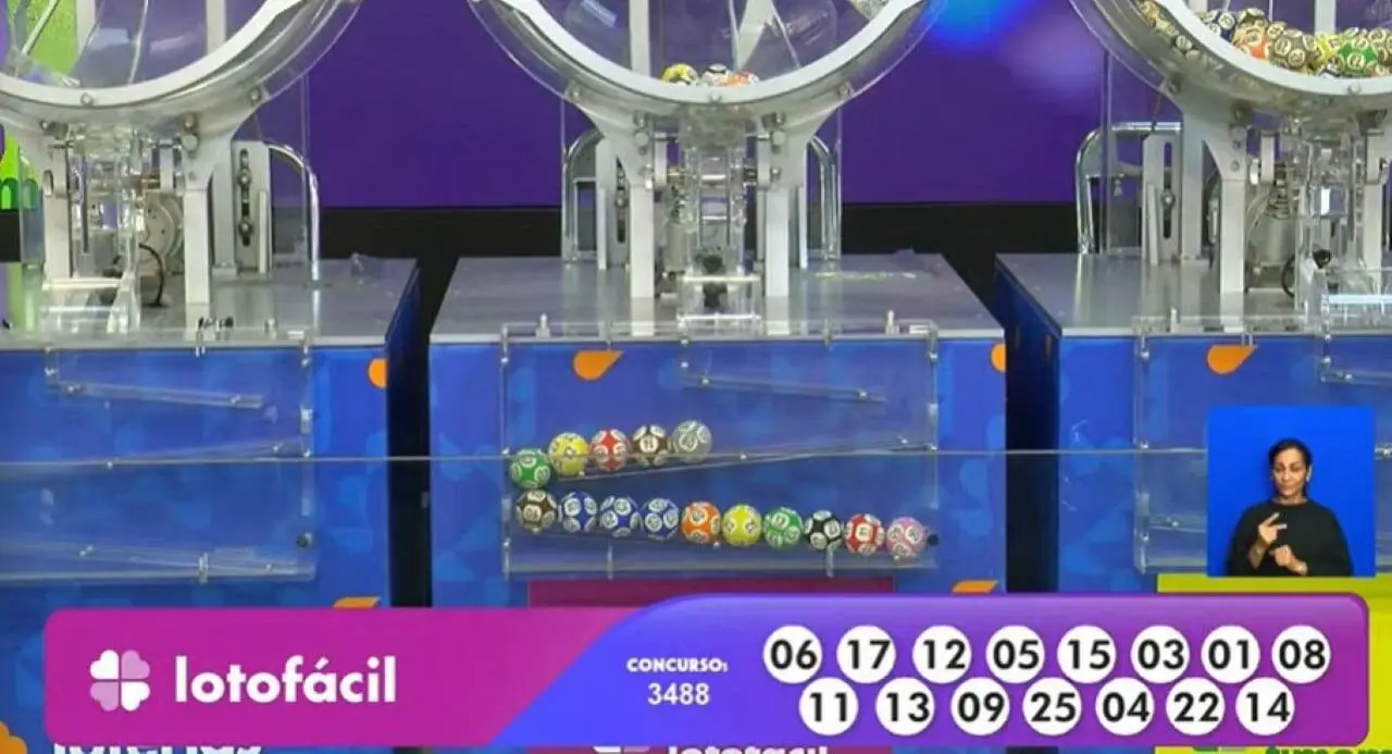 Resultado Lotofácil 3488