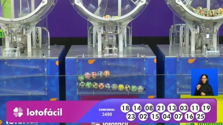 Resultado Lotofácil 3490
