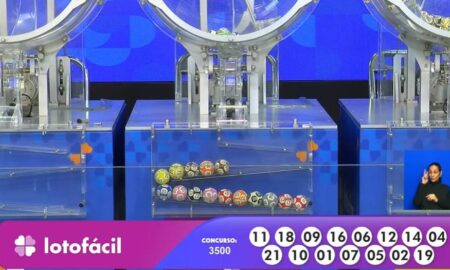 Resultado Lotofácil 3500 com prêmio de R$ 6 milhões nas Loterias Caixa agora noite: 11 - 21 - 18 - 10 - 09 - 21 - 16 - 07 - 06 - 05 - 12 - 02 - 14 - 19 - 04