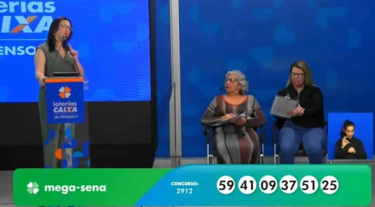 Resultado Mega-Sena 2912