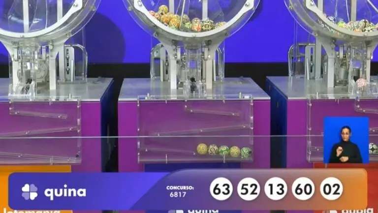 Resultado Quina 6817