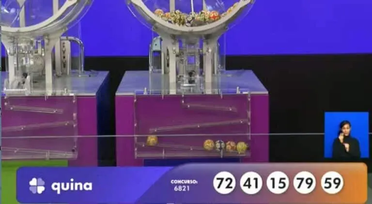 Resultado Quina 6821