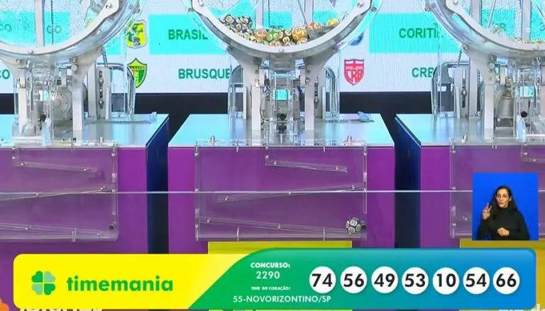 Resultado Timemania 2290