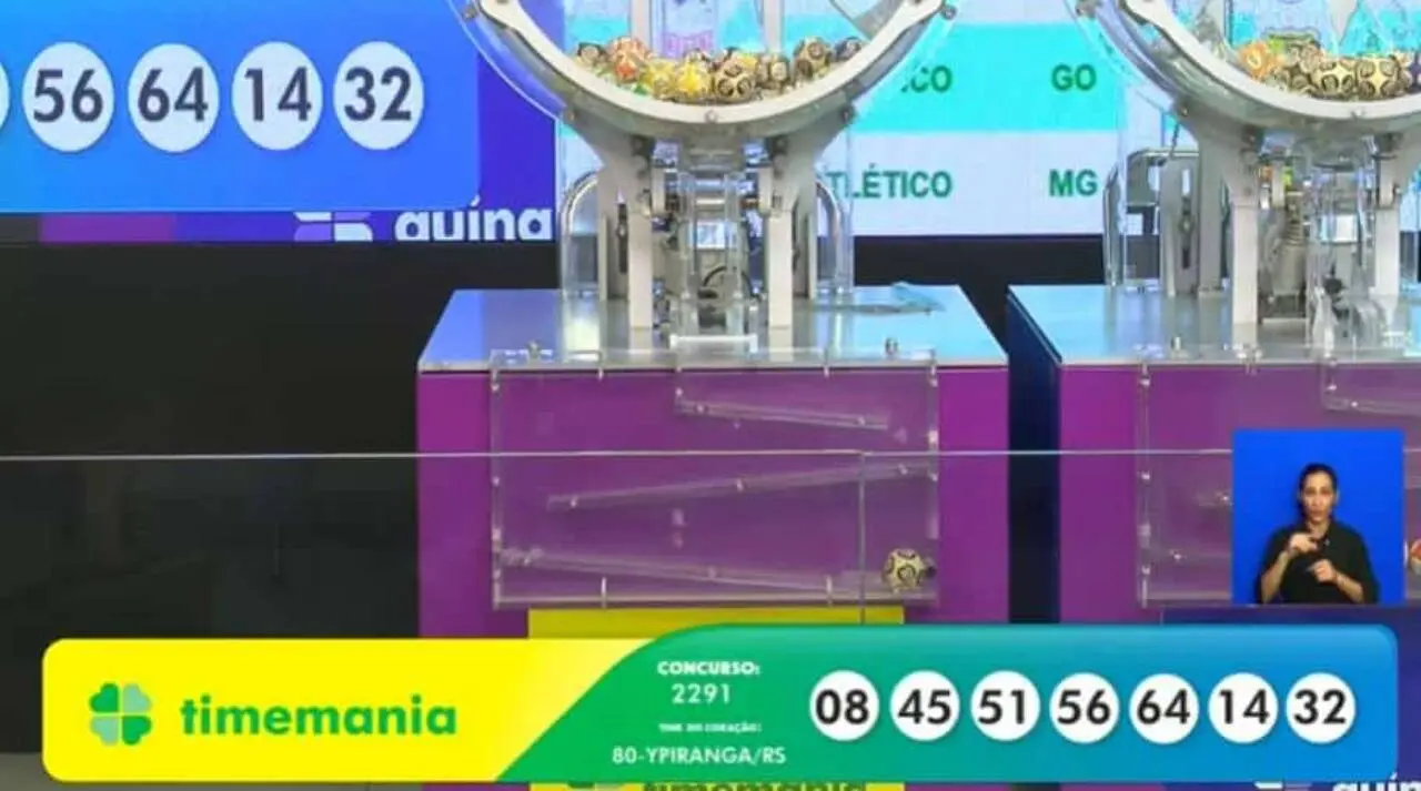 Resultado Timemania 2291