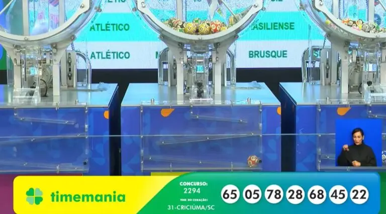 Resultado Timemania 2294