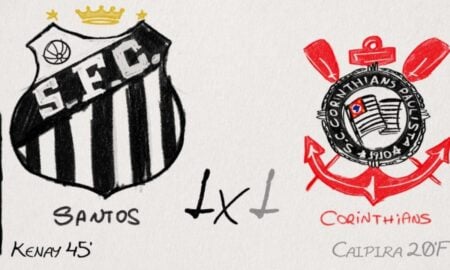Santos x Coritnhians sub 20