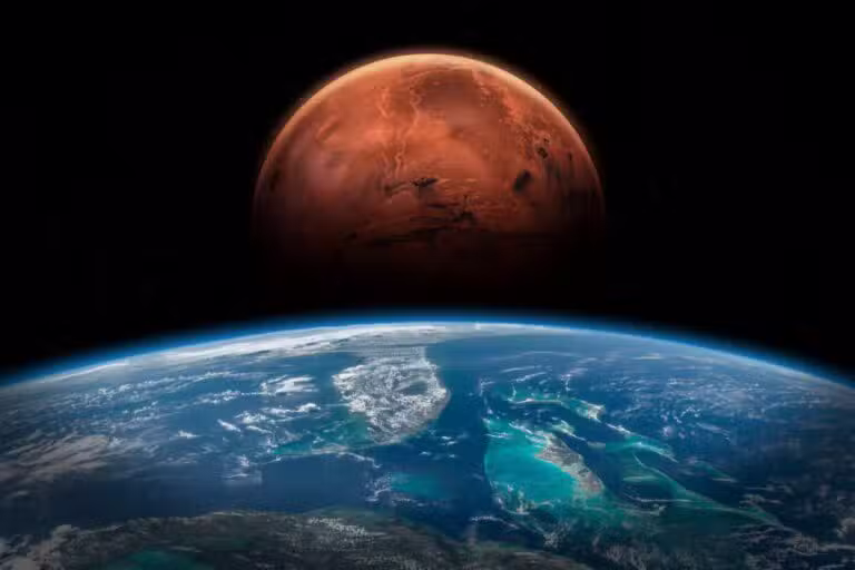 Terra e Marte
