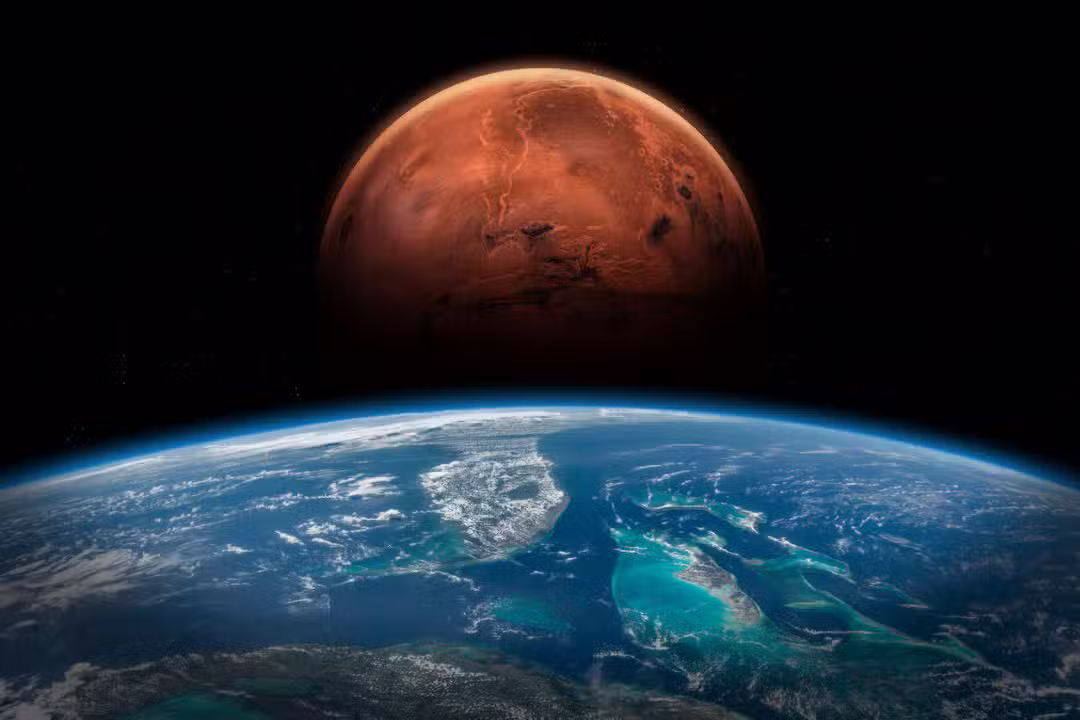 Terra e Marte