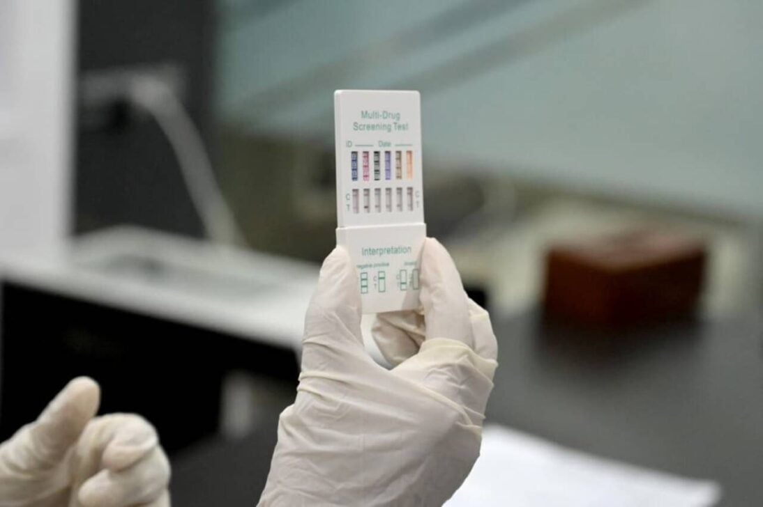 Teste exame toxicológico