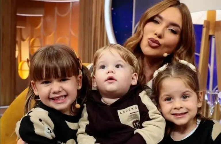 Virginia e filhos