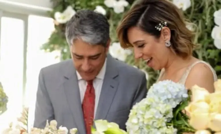 William Bonner e Natasha Dantas