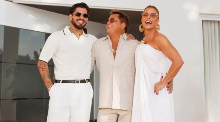 Zé Felipe, Leonardo e Poliana Rocha